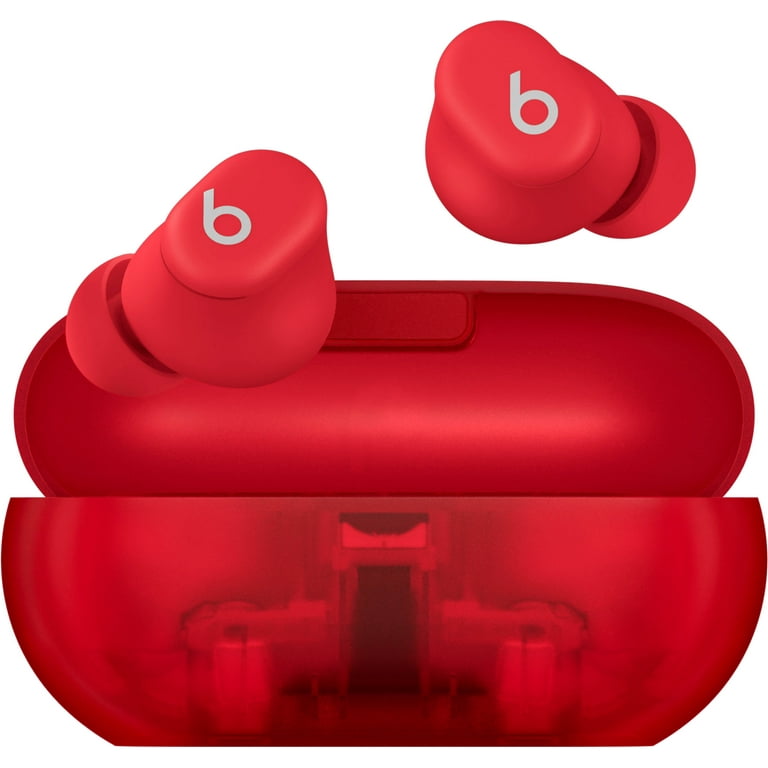 新品未開封　Beats Solo Buds ワイヤレスイヤフォン レッド Beats Solo Buds - True Wireless Earbuds, Transparent Red - Walmart.com
