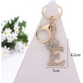 thumbnail image 2 of LINLIN Letter Keychain,Decorative Keychain,Name Keychain Initial Gold 26 Letters A-Z Pendant Handbag Bag Decoration Gifts, 2 of 2