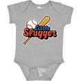thumbnail image 3 of Inktastic Little Slugger Boys or Girls Baby Bodysuit, 3 of 5