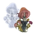 thumbnail image 4 of HLONK 3D Mushroom Man Silicone Molds Resin Mold Large Statue Making Epoxy Mould, 4 of 9