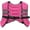 Pink, variant on Weighted Vest, 6lb/8lb/12lb/16lb/20lb/25lb/30lb Weight Vest with Reflective Stripe for Workout, Strength Training, Running, Fitness, Muscle Building, Weight Loss, Weightlifting