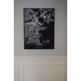 thumbnail image 1 of Boston City Print Map Wall Art with Frame, 1 of 4
