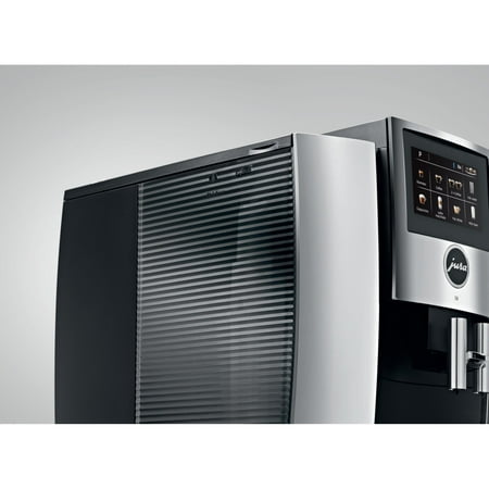 Jura - S8 Espresso Machine with 15 bars of pressure and Milk Frother - Chrome