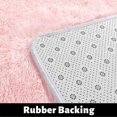 thumbnail image 4 of Blush Round Rug For Bedroom,fluffy Circle Rug For Kids Room,furry Carpet For Teen Girls Room, 4 of 5