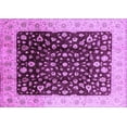 thumbnail image 1 of Ahgly Company Indoor Rectangle Oriental Purple Industrial Area Rugs, 2' x 5', 1 of 4