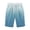 Blue, variant on WREESH Men's Bermuda Shorts Cotton Linen Shorts Drawstring Waist Casual Gradient Short Pants Walking Shorts Olive Green