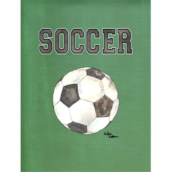 11 x 15 in. Soccer Flag Garden Size