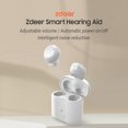 thumbnail image 2 of Zdeer Smart Hearing Aid Inalámbrico Invisible In-Ear Amplificador de sonido Inteligente, 2 of 8