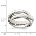 thumbnail image 2 of 925 Sterling Silver Rolling Band Ring, 2 of 2