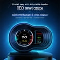 thumbnail image 1 of Car Head Up Display OBD Tester OBD2 HUD Computer Speedometer Windshield Projector Car Dashboard Speed Displays System Modification Car Accessories, 1 of 5