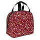 thumbnail image 2 of Easygdp Festive Reindeer Bolsa Térmica Premium - Tela Oxford Impermeable, Gran Capacidad, Bolsillo Frontal, Unisex para Trabajo, Escuela, Actividades al Aire Libre y Picnics, 2 of 8