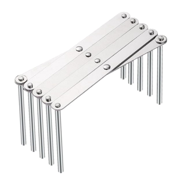 Luzkey Dish Drying Rack,Dish Drainer,Stainless Steel Folding Stable Single Tier Easy to Clean Portable Kitchen Organizer,Dish Holder S