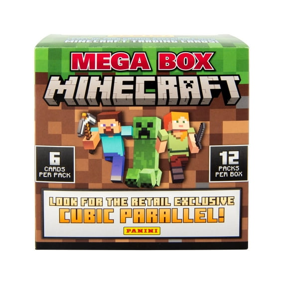 25 PANINI MINECRAFT MEGA BOX