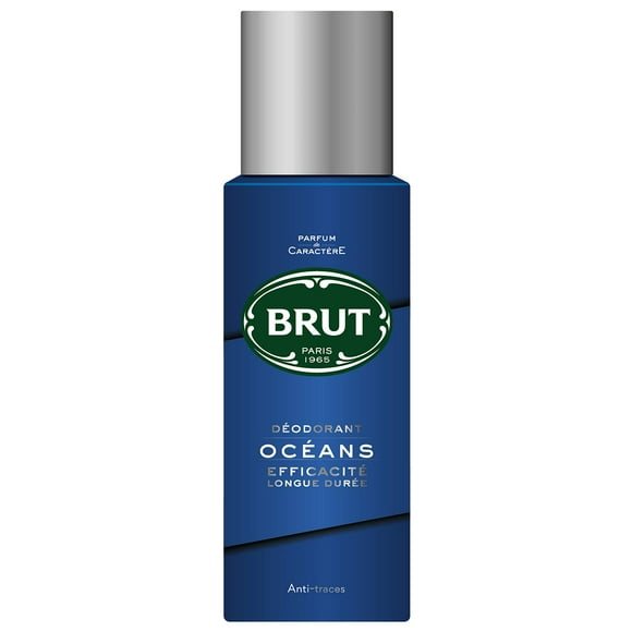 Desodorante en spray corporal Oceans de Brut para hombres - Desodorante en spray de 6,7 oz