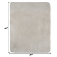thumbnail image 2 of PETMAKER 30x40-Inch Reversible Sherpa Fleece Waterproof Dog Blanket (Tan), 2 of 8