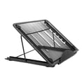 thumbnail image 2 of Soporte plegable para computadora portátil Soporte portátil ajustable para computadora portátil Soporte de acero laminado en frío, Negro seitruly EL4098-01B, 2 of 2