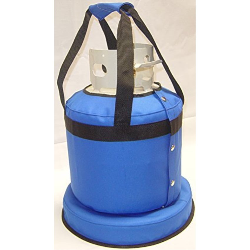 Propane Tank Cover with Handles Pacific Blue