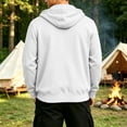 thumbnail image 6 of Bxsruta Mens Zip Up Hoodie Long Sleeve Casual Athletic Jacket with Pockets, 6 of 6