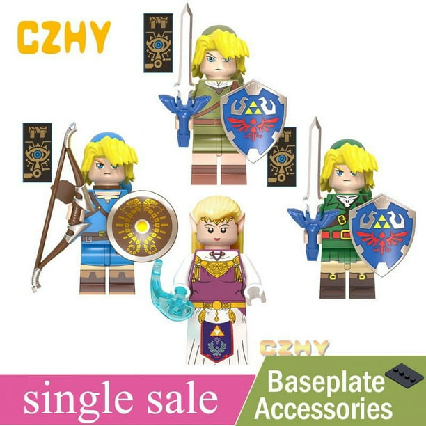 The Legend of Zelda Minifigures Link Princess Online Game Building