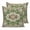 Green, variant on Pink Blue Floral 26x26 Pillow Covers Set of 2, Farmhouse Garden Flowers Botanical Throw Pillow Covers Decorative Couch Cushion Case, Microfiber Square Pillowcases for Bedroom Car Living Room
