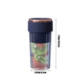 thumbnail image 3 of USB Rechargeable Portable Blender - 6-Blade Personal Smoothie Maker for Shakes, Travel, Gym & Home Use, 3 of 9