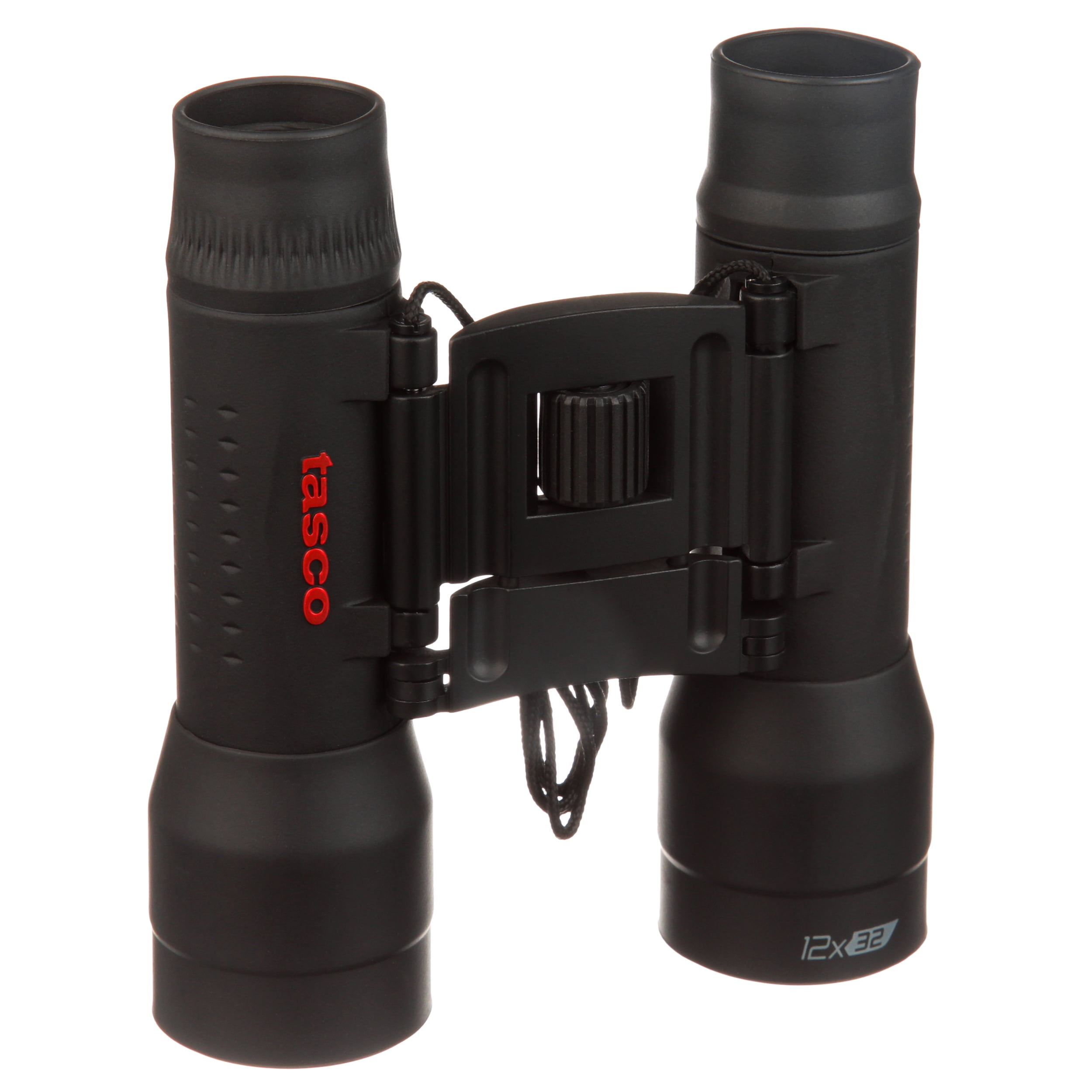 Tasco Essentials Binoculars 12X32mm, Roof Prism, MC, Black, Boxed