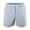 Light Blue, variant on HOWPAY Swim Trunks Men Summer Solid Color Quick Dry Elastic Waist Drawstring Beach Shorts Breathable Athletic Casual Bathing Suit Hot Pink L
