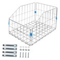 thumbnail image 3 of Cesta trasera para bicicleta Cesta para bicicleta Montaje trasero para portaequipajes, Práctica, Fácil de instalar Ligera, Desmontable, Gran capacidad Plata, 3 of 8