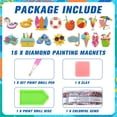 thumbnail image 3 of Kit de imanes decorativos Umigy, 16 unidades, para verano, playa, bricolaje, 3 of 6