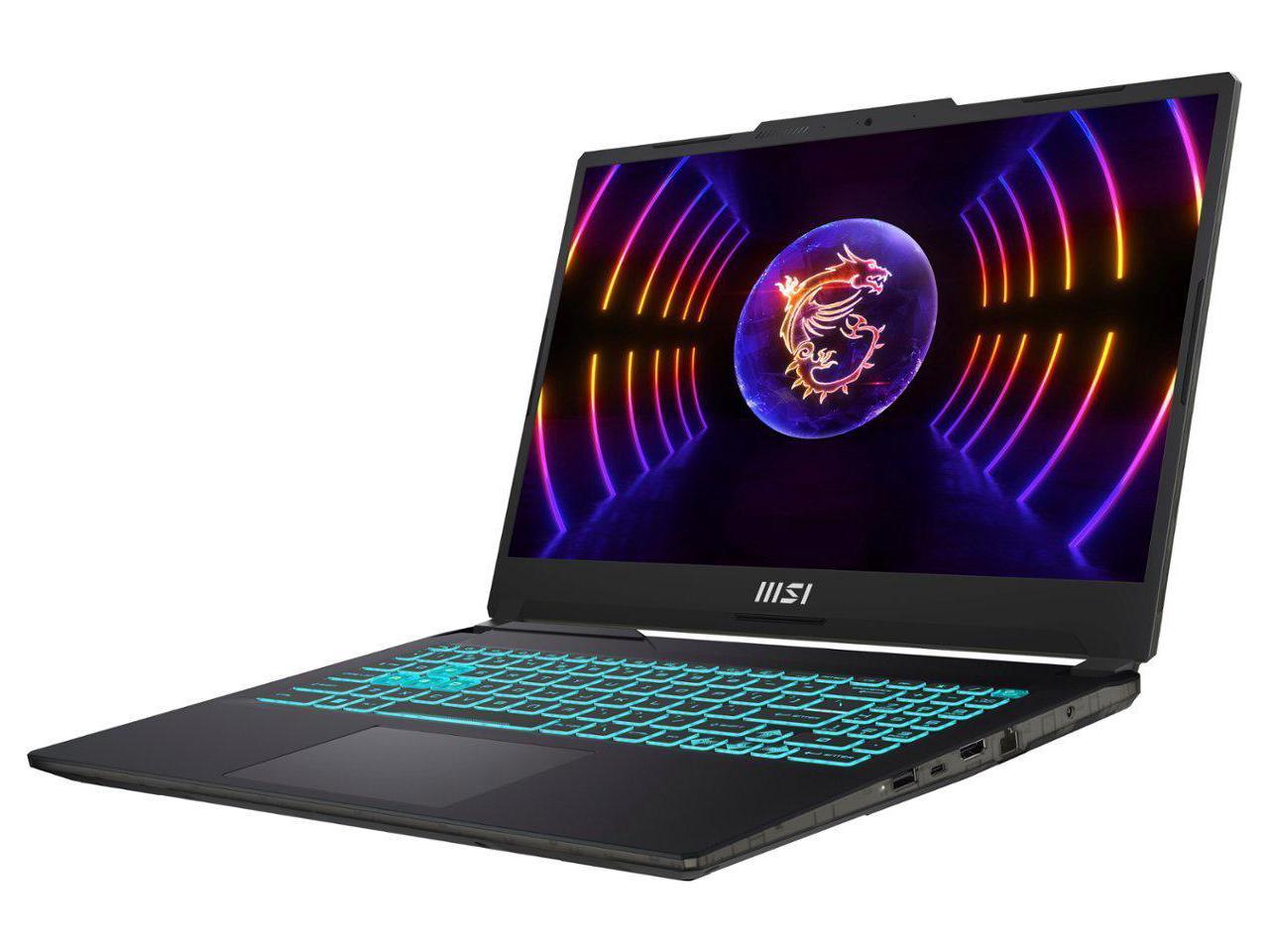 MSI Cyborg Gaming Laptop, 15.6" FHD 144Hz Display, Intel Core i7-12650H Processor, NVIDIA GeForce RTX 4060 Graphics, 32GB DDR5 RAM, 2TB SSD, Backlit Keyboard, Wi-Fi, Windows 11 Home, Black - image 4 of 7