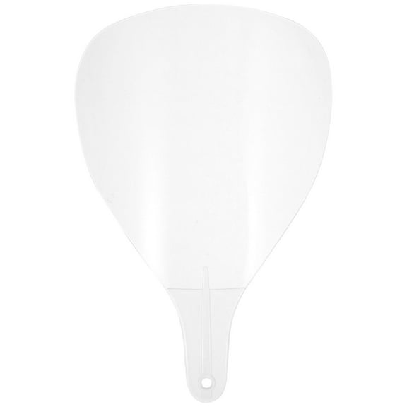 HERFIER Clear Plastic Hairspray Face Mask Shield Barber Haircut Face Mask Hairdressing Face Mask Cover 7.86x5.31x1.57in