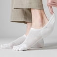 thumbnail image 2 of 3 Pairs/lot Men s Socks Fashion Casual Soft Breathable Finger Boat Sock High Quality Mesh Casual Sox for Male Sweat-absorbing, 2 of 5