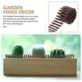 thumbnail image 4 of GOOHOCHY 2 vallas de simulación, bonitas vallas para jardín, decoración de casas de muñecas., 4 of 8