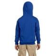 thumbnail image 2 of The Gildan Youth Heavy Blend 8 oz, 50/50 Full-Zip Hood - ROYAL - XL, 2 of 4