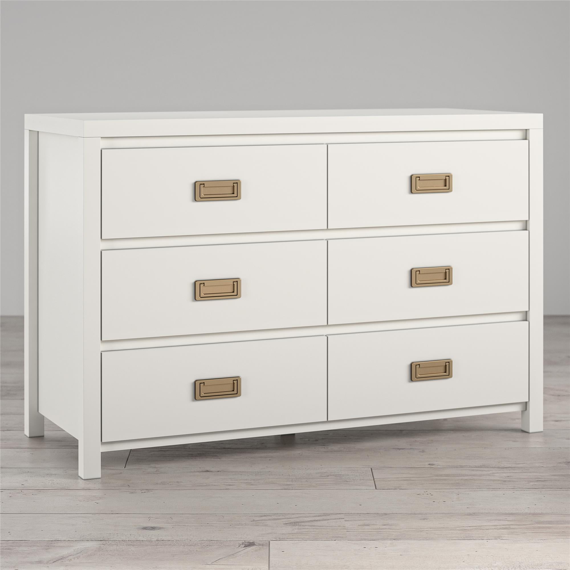 Haven 6-Drawer Kids' Dresser, White