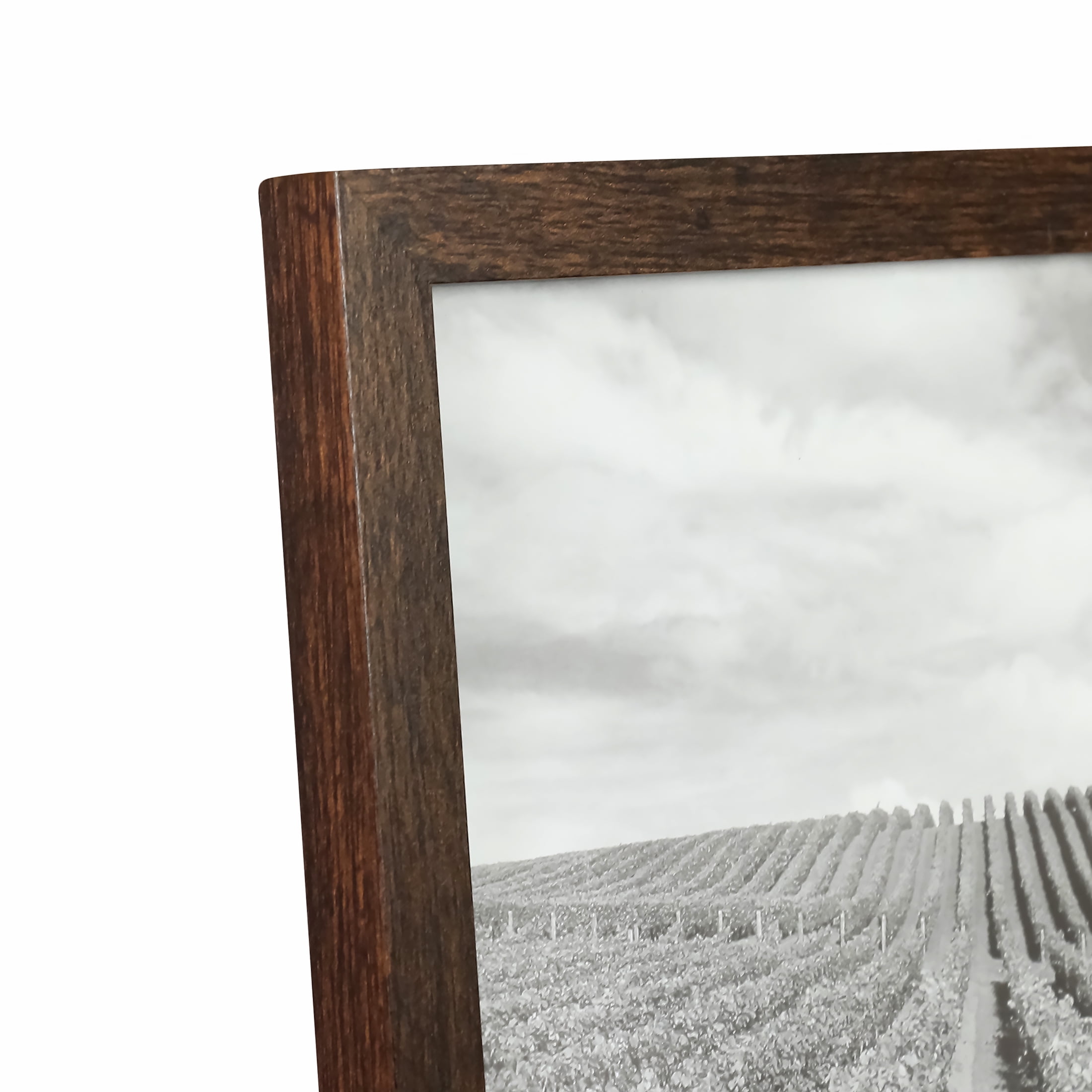 Mainstays – 8x10 Picture Frame – Brown Linear Program Tabletop Photo Frame, Set of 6