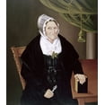thumbnail image 2 of Unknown 12x13 White Modern Wood Framed Museum Art Print Titled - Elderly Quaker Lady, 2 of 4