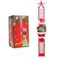 thumbnail image 1 of Santa Climbing Ladder Toy Electric Claus Plush Doll Toy For Christmas Tree Ornament Kids Gift, 1 of 12