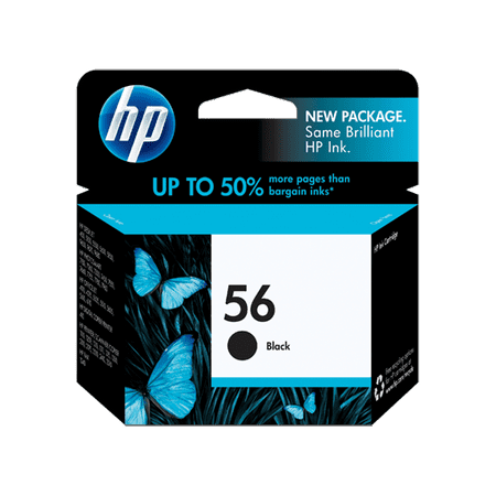 HP 56, (C6656AN) Black Original Ink Cartridge