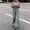 #27-Gray, variant on Womens Autumn Winter Coats Jackets Casual Long Sleeve Zippered Hoodless Waffle Texture Print Pocket Fashion Casual Outerwear