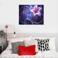 thumbnail image 5 of ARISTURING  Purple Picture Wall Art Purple Canvas Wall Art Abstract Purple Flower Print on Canvas Purple Flower Painting for Bedroom Home Decor Living Room, 5 of 5