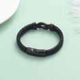 thumbnail image 3 of remation Urn Bracelet for Ashes Jewelry for Women Men Infinity Memorial Keepsake Cuff Bangle Leather Bracelet, 3 of 8