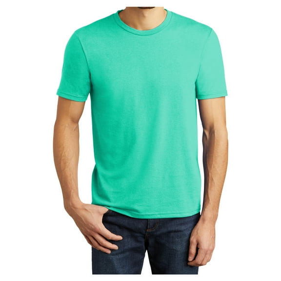Mafoose Men's Perfect Tri Polyester/Cotton/Rayon T-Shirts Aqua Heather X-Small