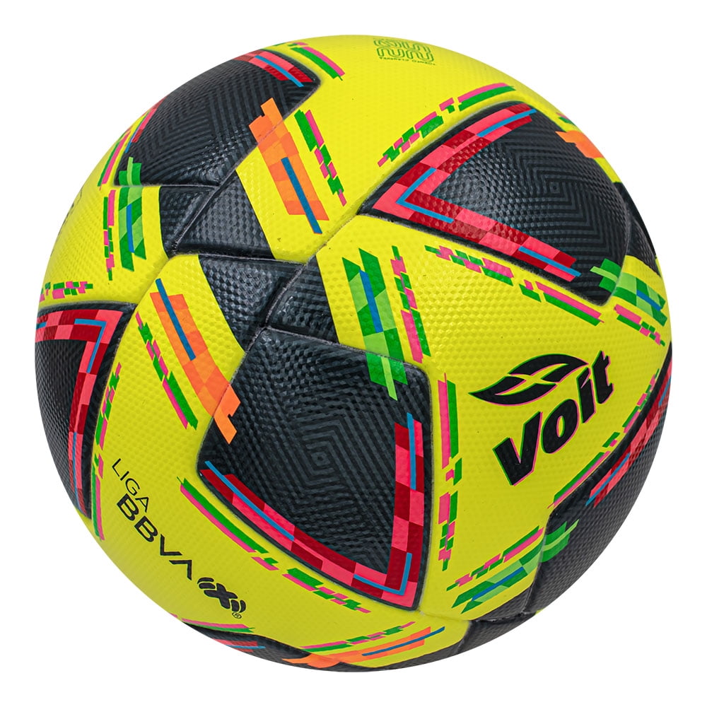 Voit Soccer Ball No. 5 Liga MX Closing 2025 FIFA Pro Quality: Designed for Professional, Yellow and Black
