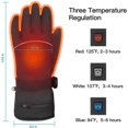 thumbnail image 5 of Guantes calefactables para hombres y mujeres, 2022 guantes calefactables recargables de 4000 mAh, guantes eléctricos, guantes calefactables con batería, guantes calefactores impermeables con, 5 of 5