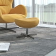 thumbnail image 2 of Flash Furniture Rally Citron Fabric Saddle Wing Ottoman, 2 of 10