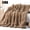 Dark Khaki, variant on EJRA Jacquard Weighted Blanket for Adults, Ultra Soft Cozy Sherpa Bed Blanket with Glass Beads, for Relax and Sleep, 60"x80" 20lbs, Cream White