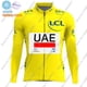 thumbnail image 5 of Maillot de ciclismo del equipo UAE 2024 de manga larga para el Giro de Italia, color rosa, ropa para ciclismo de carretera, camisetas para bicicleta de montaña, uniformes, 5 of 5