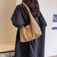 thumbnail image 2 of Bolso Hobo Holgado Hombro 2 Piezas Con Correa Ajustable Cuero PU para Mujer, 2 of 9
