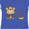 thumbnail image 4 of Inktastic Daddy's Little Monkey Boys or Girls Toddler T-Shirt, 4 of 5